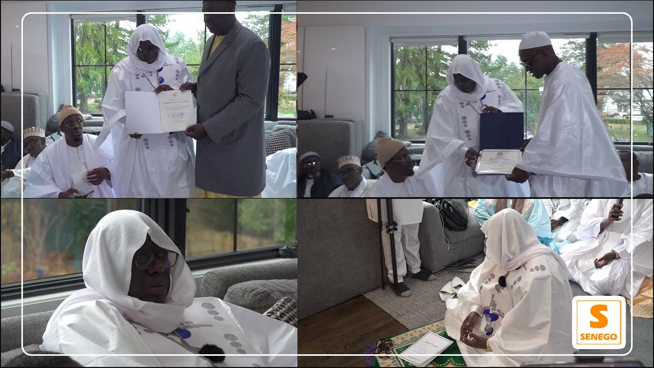 Etats-Unis : Mouhamadou Lamine Lahi reçu par le département d’Etat américain et le sénateur (Senego TV)
