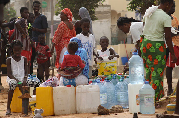 Distribution de l’eau: Sen’Eau annonce des perturbations dans ces zones