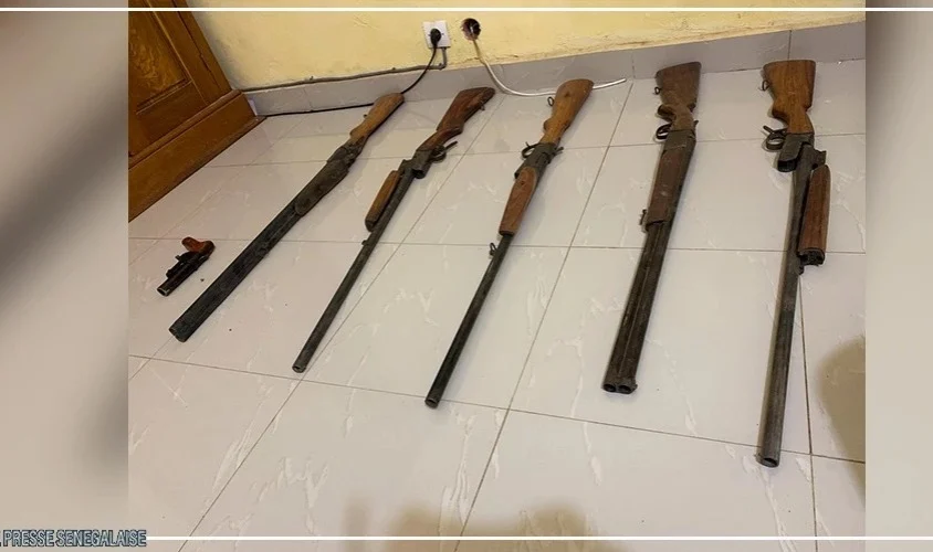 Koungheul : Saisie d’armes artisanales