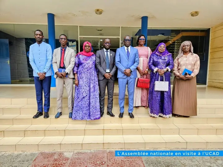UCAD : Le recteur Alioune B. Kandji échange avec des députés sur …
