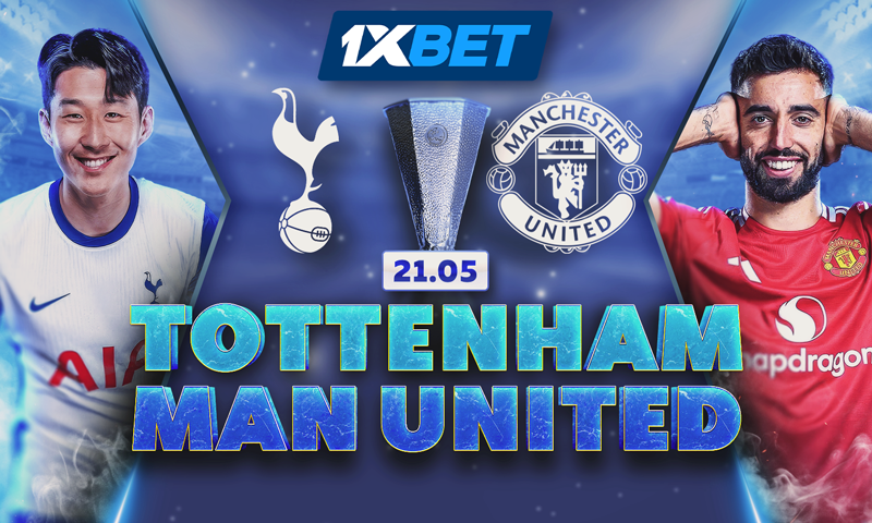 Tottenham vs Manchester United : pariez sur le derby anglais en finale de la Ligue Europa sur 1xBet !