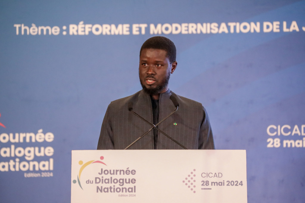 Diomaye Faye: « Au Sénégal, seuls 14 partis politiques sont en règle sur 386…»