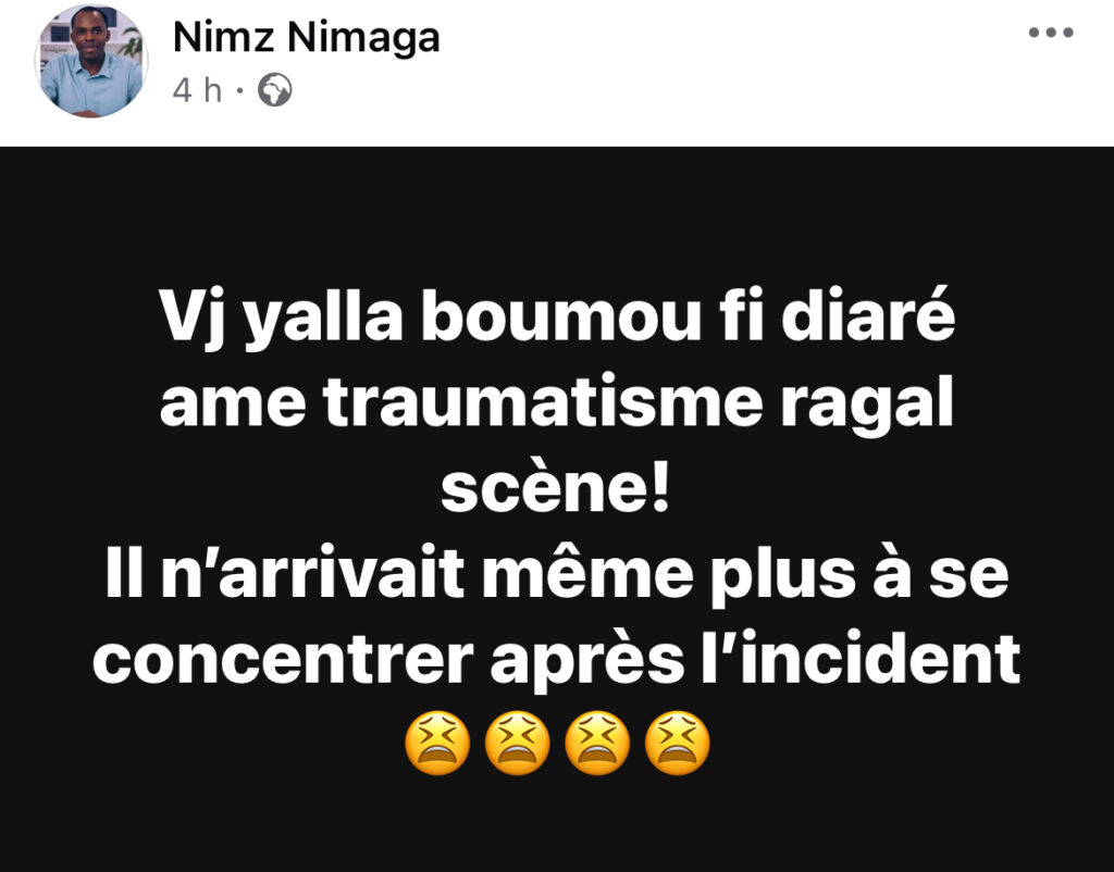 Agression sur scène : VJ victime d