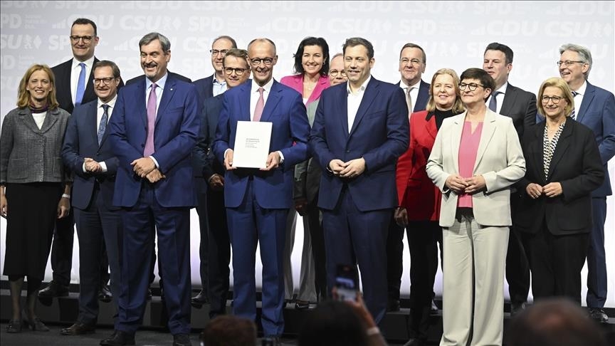Allemagne : La CDU/CSU et le SPD signent un accord de coalition historique