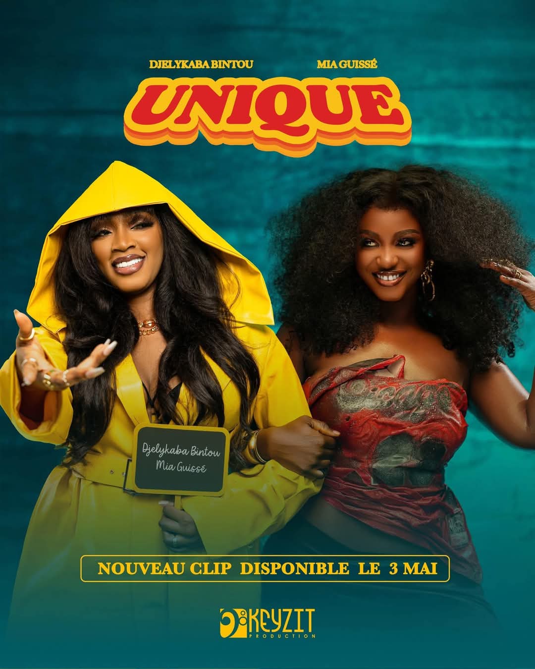 Djelykaba Bintou et Mia Guisse dévoilent leur single « UNIQUE »