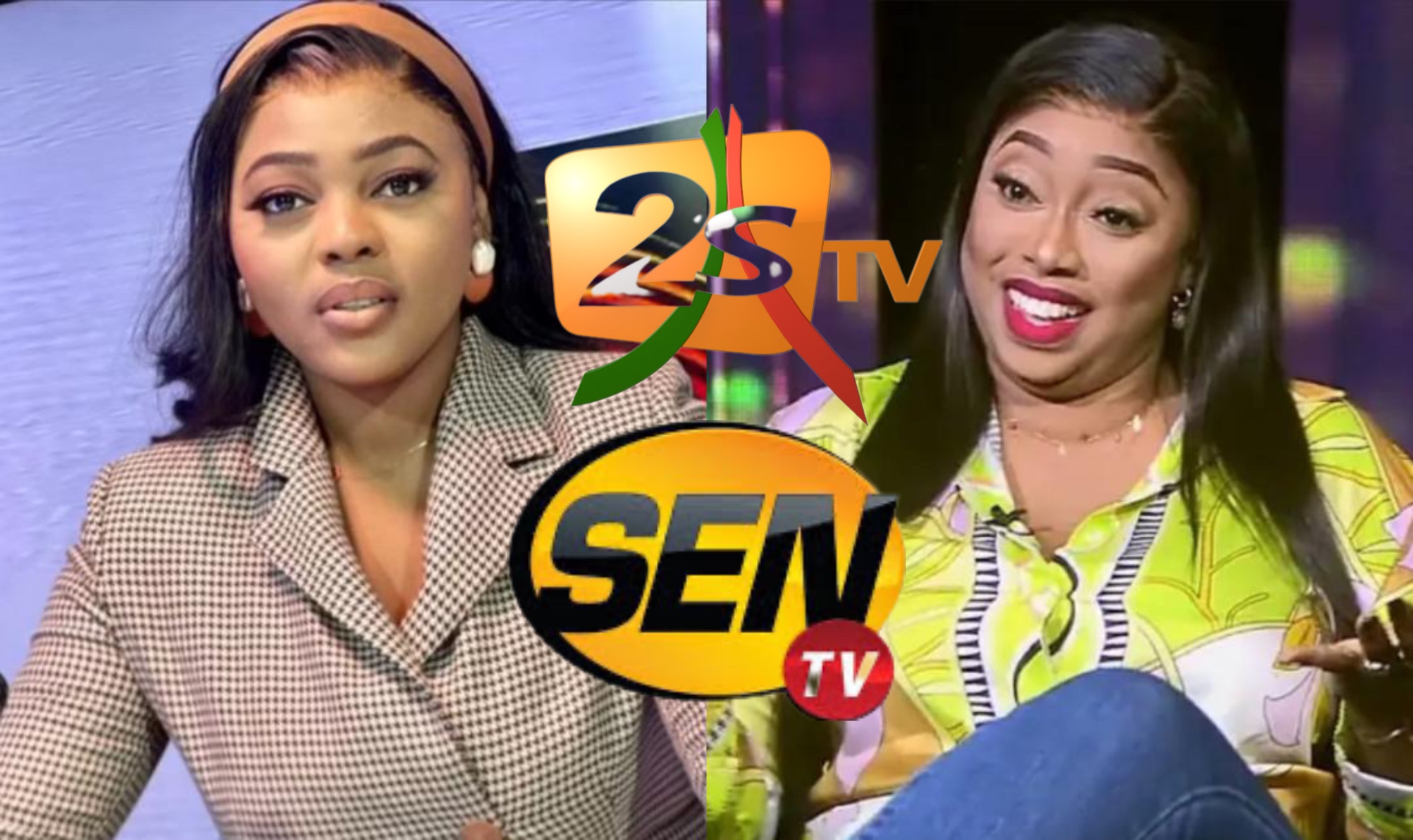 Duel verbal Asma Khadija et Nancy Seck sur 2STV captivant le public