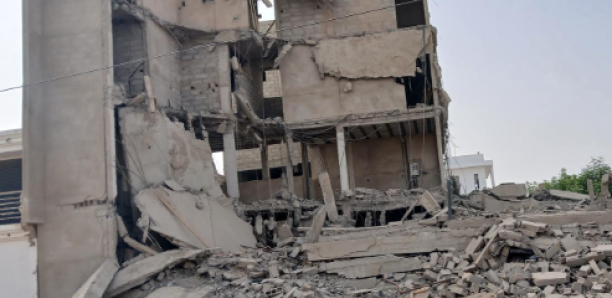 Effondrement mortel à Touba : Quatre victimes dans un immeuble en ruines
