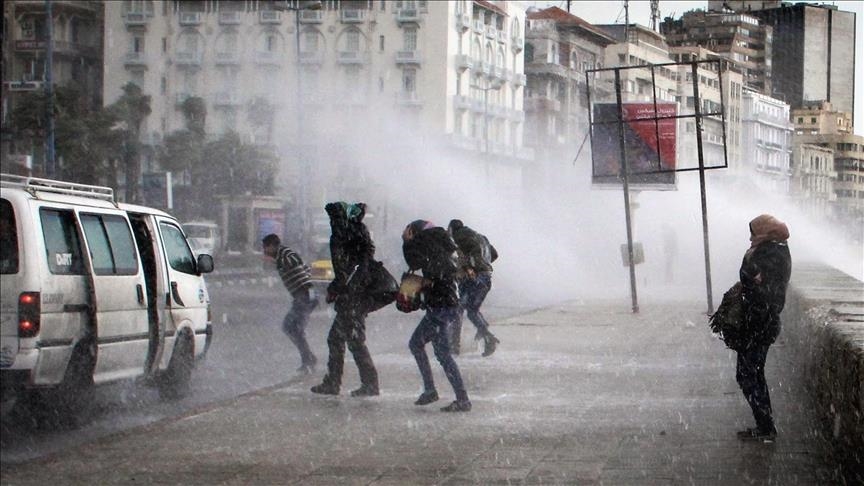 Égypte : Tempête violente à Alexandrie provoque l’état d’urgence