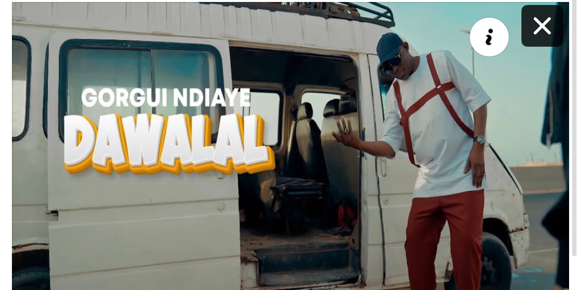 Gorgui Ndiaye séduit avec son dernier titre « Dawalal »