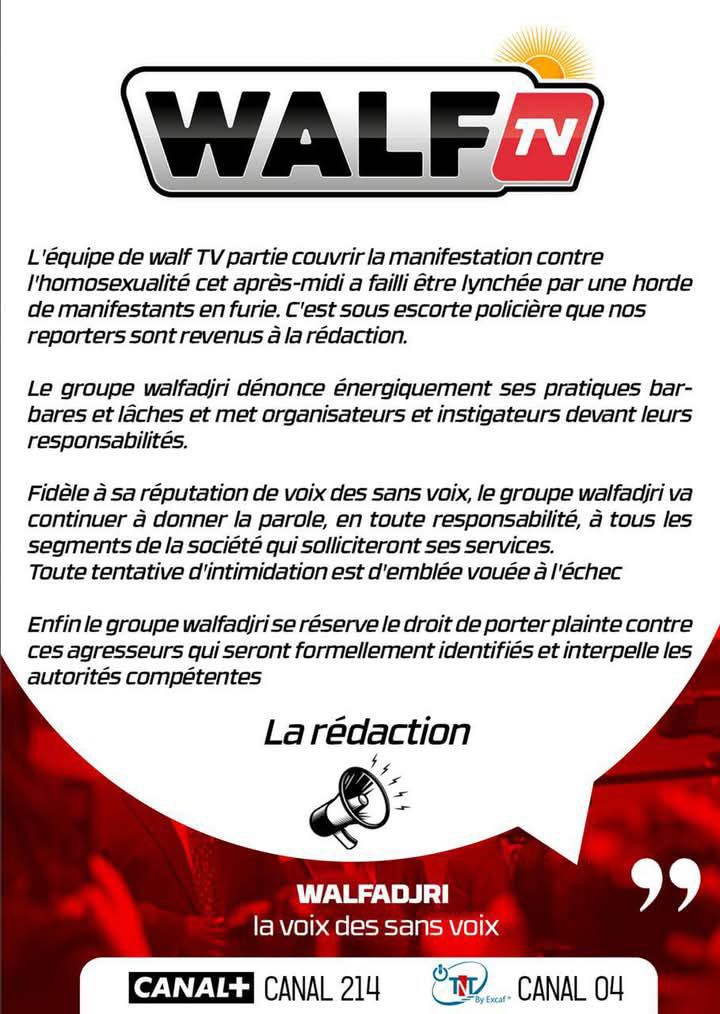 La Matinale Senego : Violence à Walf TV, Xrum Xax et mobilisation à Yoff