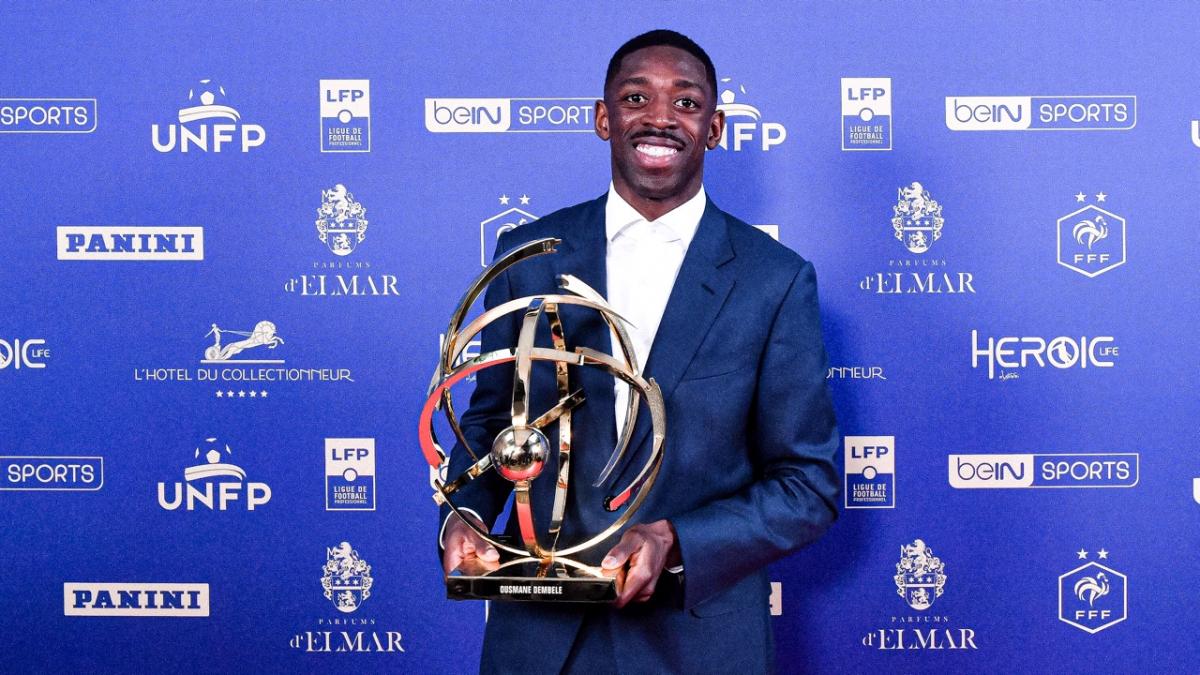 Ousmane Dembélé sacré meilleur joueur de Ligue 1 aux Trophées UNFP 2025