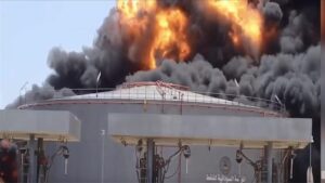 Soudan : Incendies à Port-Soudan suite à des frappes de drones