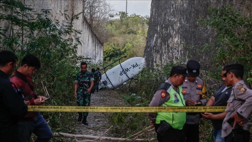 Thaïlande : Crash mortel d’un hélicoptère de la police