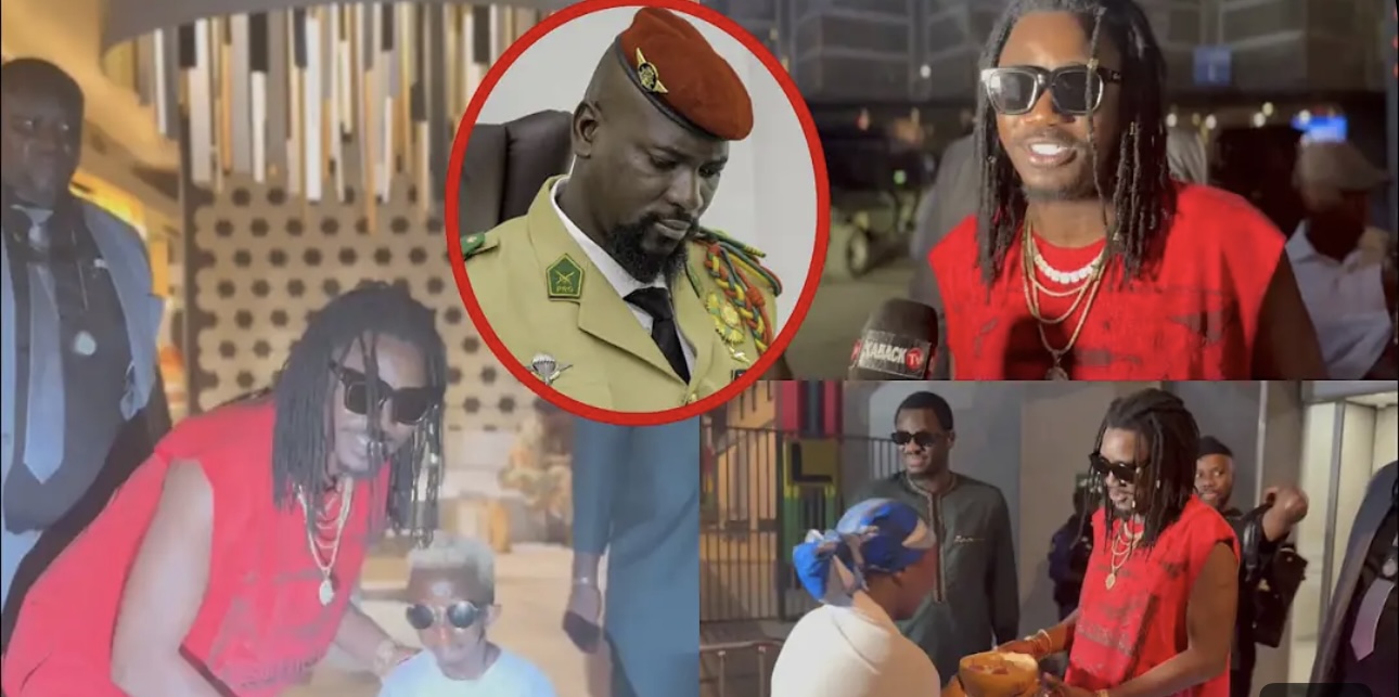 Wally Ballago Seck accueilli avec ferveur en Guinée par ses fans