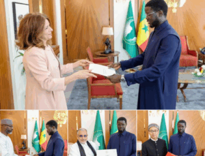 Diplomatie : Les ambassadeurs de Chine, Mauritanie, Portugal et Libéria reçus par le Président Diomaye Faye …