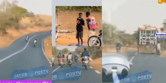 Une vidéo choquante de Louga : une course effrénée à vive allure entre Jakarataman… (vidéo)