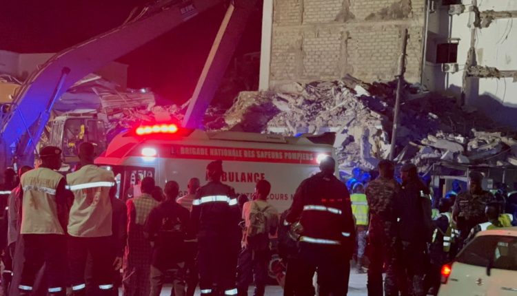 Effondrement d’un immeuble à Ngor : deux morts retrouvés sous les décombres