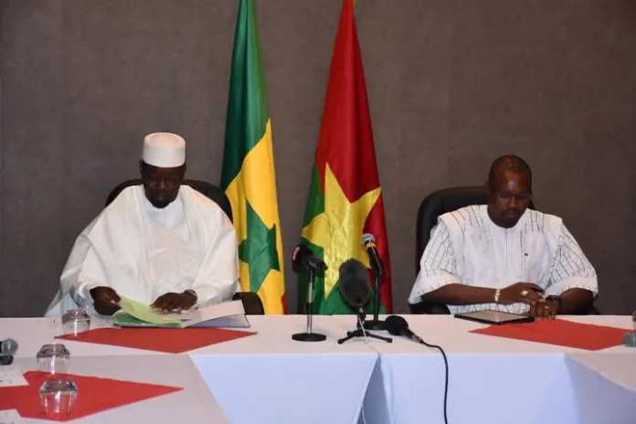 Burkina Faso: Rencontre au sommet entre les premiers ministres Ouédraogo et Sonko à Ouagadougou