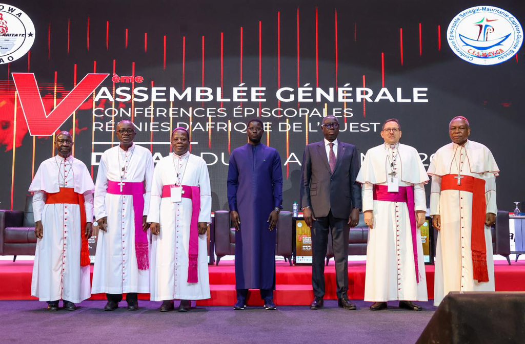 5e Assemblée des Évêques d’Afrique de l’Ouest: Le président Bassirou Diomaye Faye célèbre le dialogue et la fraternité