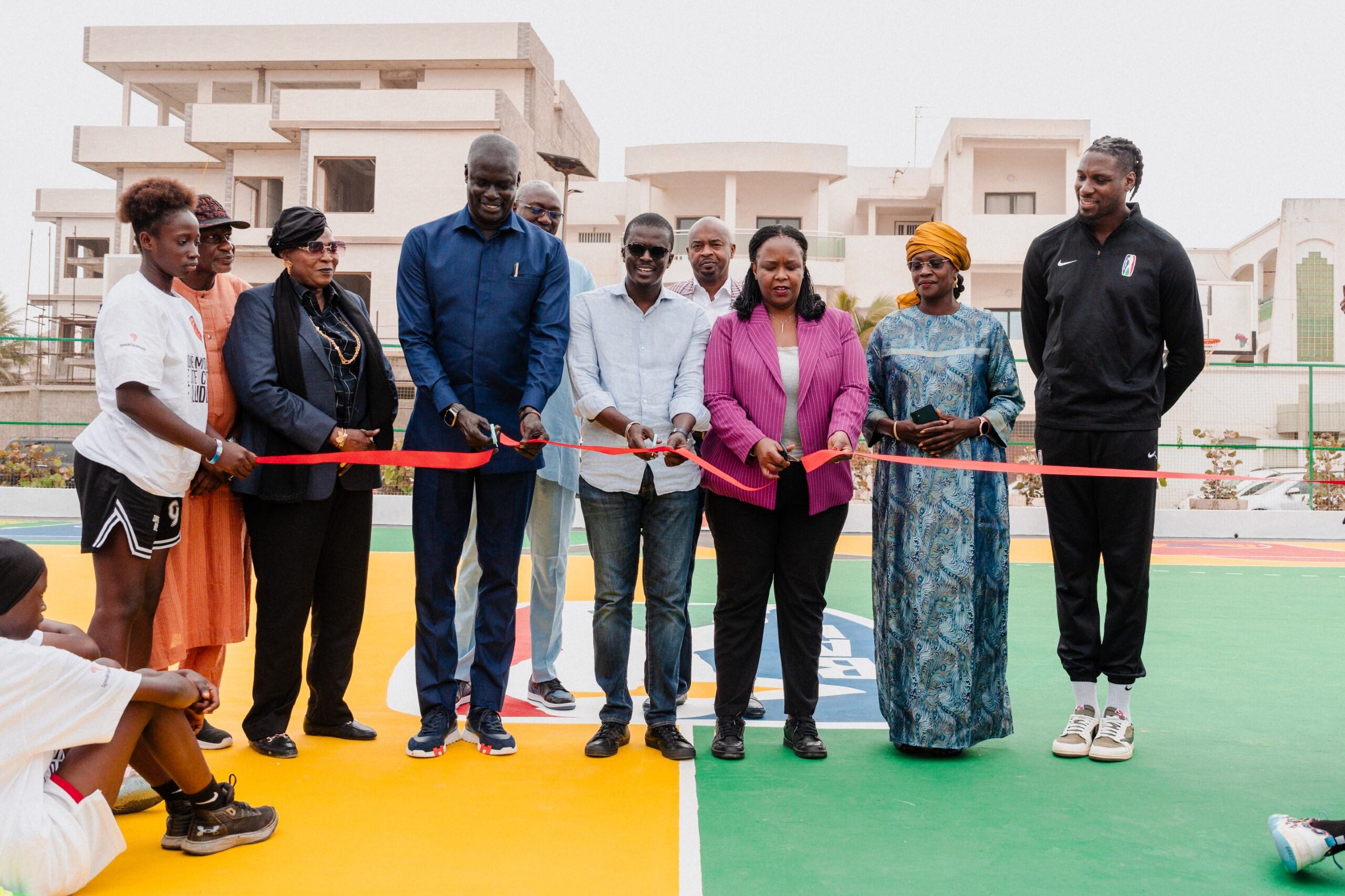 Basket à Yoff : La BAL inaugure un terrain pour former les champions de demain