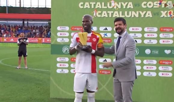 Sélection catalane: Keita Baldé nommé Homme du match contre Costa Rica (vidéo)
