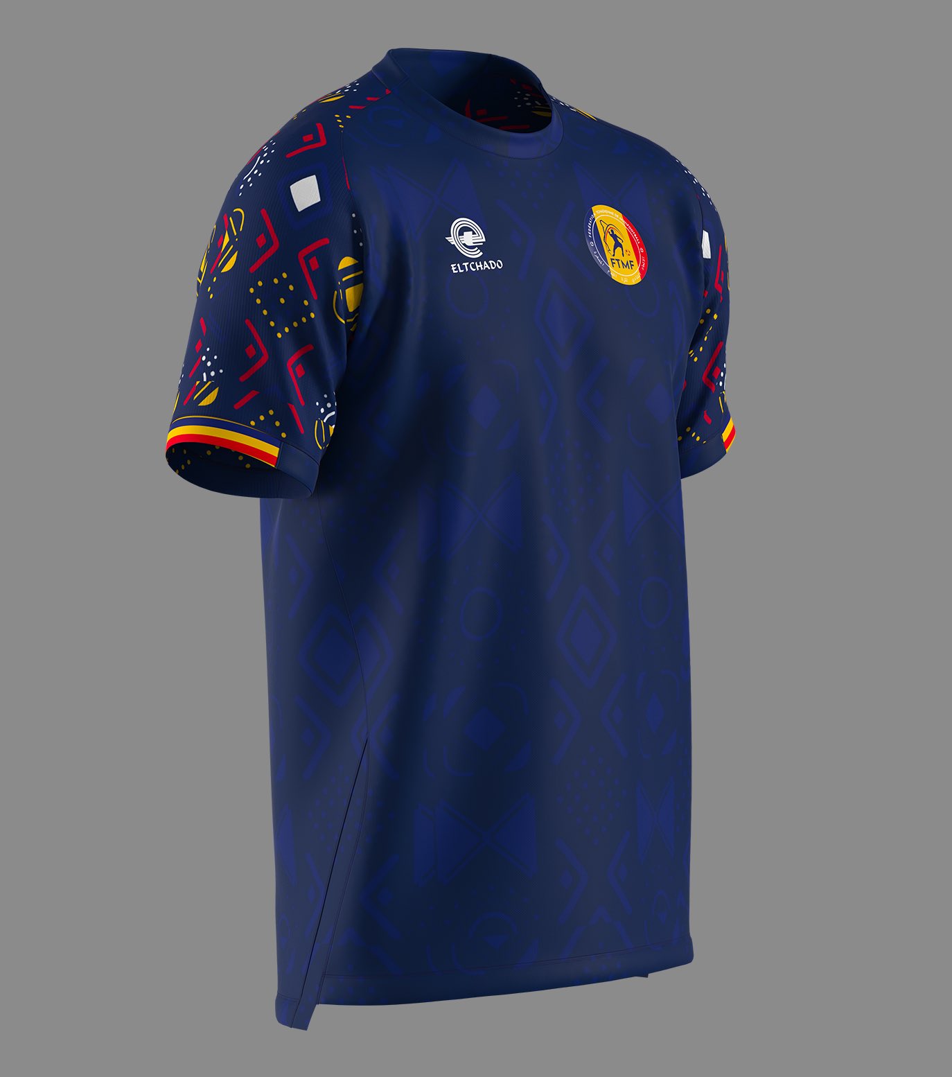 (Photos) Coupe du monde WMF 2025 : L’équipe nationale du Tchad porte un maillot conçu par le designer sénégalais, Boubacar Niasse