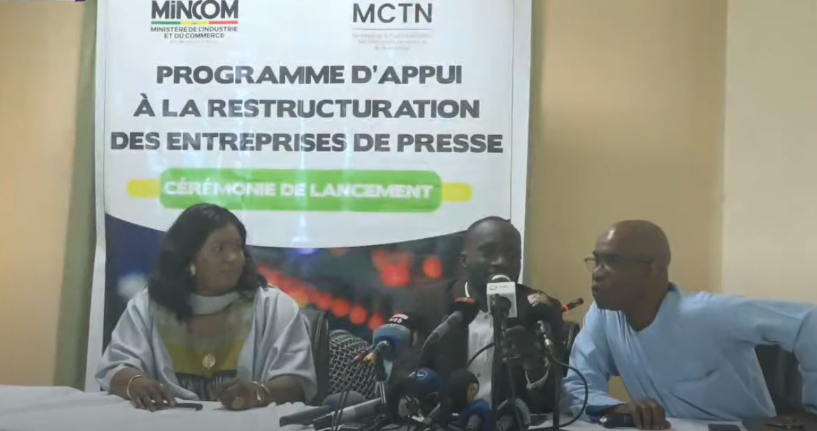 Restructuration de la presse : suivez le lancement officiel du programme d’appui… (vidéo)
