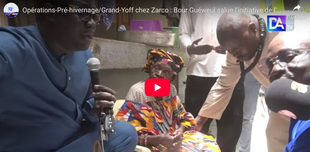 Opérations-Pré-hivernage, Grand-Yoff : Zarco, Bour Guéweul, ONAS (vidéo)