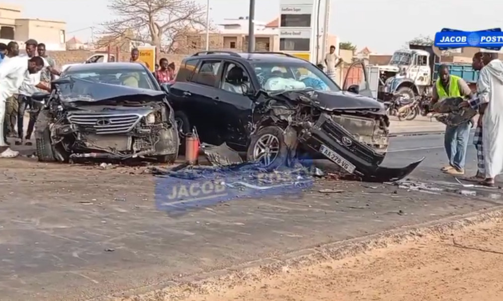 Grave accident à Louga : Trois mineurs perdent le contrôle de leur véhicule