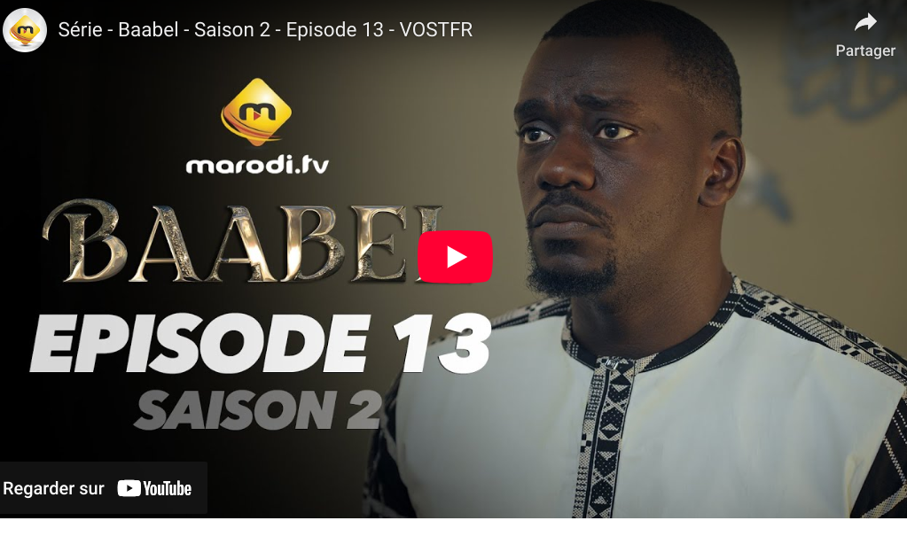 « Baabel « – Saison 2 – Episode 13 (vidéo)