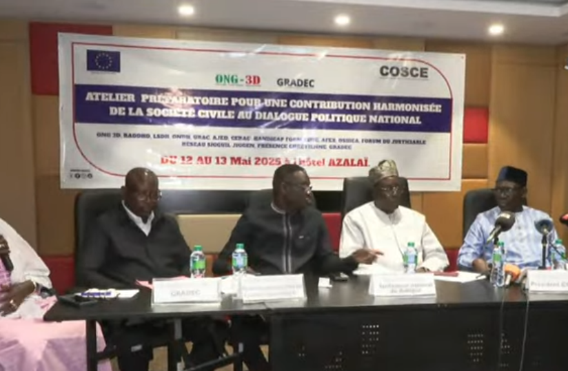 Dialogue national : La société civile unie, déterminée et se pose en force de proposition