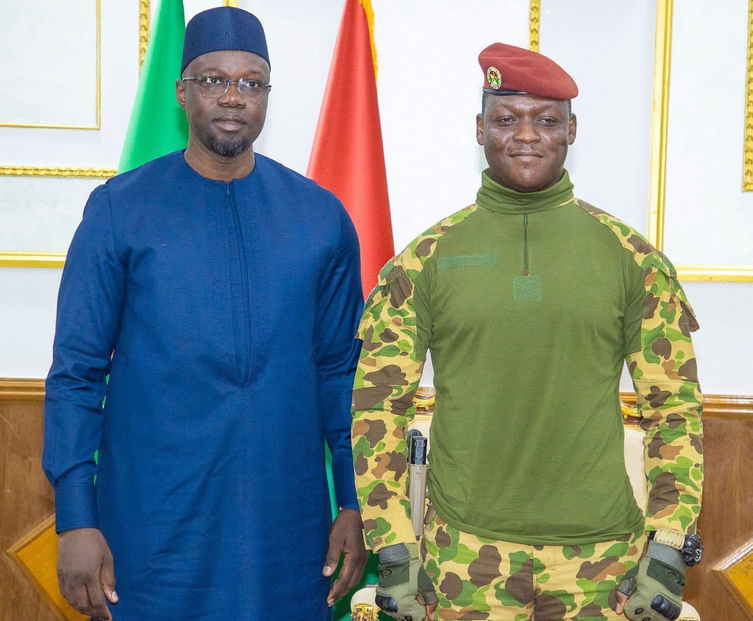 Renforcement de la coopération entre Dakar et Ouagadougou : Ousmane Sonko reçu par le président Ibrahim Traoré