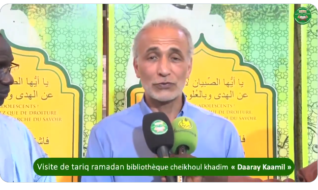 Touba fascine Tariq Ramadan : « Ici, le Coran devient vivant »