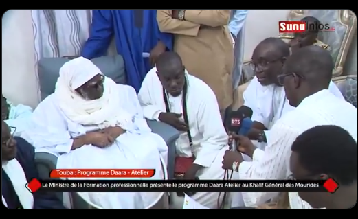 Daara-Atelier : Une vision nationale présentée à Serigne Mountakha pour former les élèves des écoles coraniques