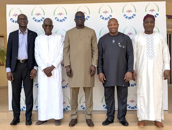 UCAD–CAMES : Le Recteur Alioune Badara Kandji reçu en audience à Ouagadougou