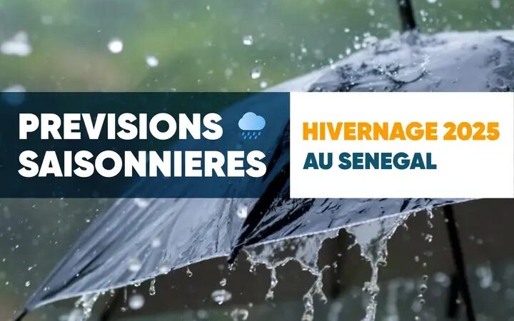 Prévisions saisonnières 2025 : Une saison des pluies prometteuse mais sous haute vigilance, alerte l’ANACIM