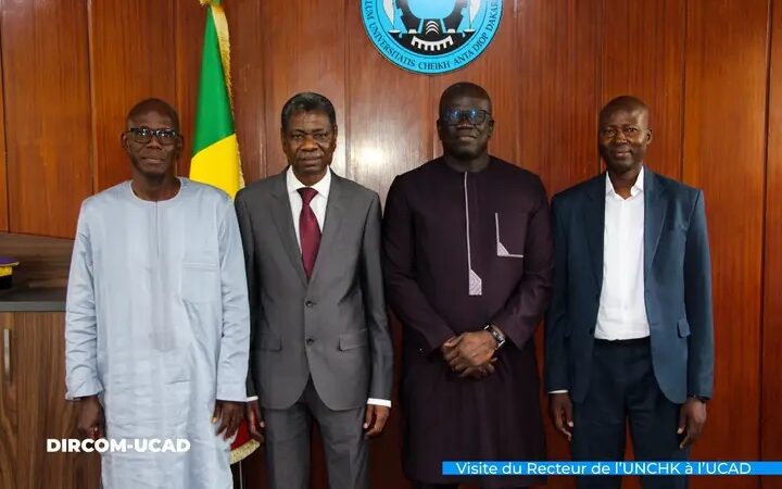 New Deal Technologique : UCAD et l’Université numérique Cheikh Hamidou KANE scellent une alliance forte.. .