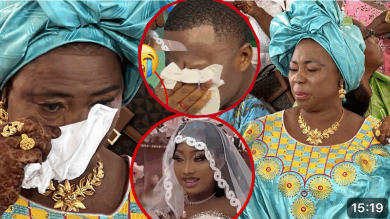 Mariage de Sidy Diop : Larmes de joie et émotion intense lors de la cérémonie