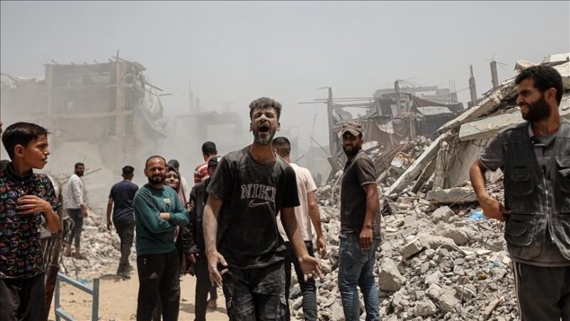 Gaza : 97 Palestiniens tués dans de nouvelles frappes israéliennes, selon Anadolu