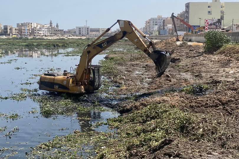 Opération pré-hivernage 2025 : Entretien du bassin de la Zone de Captage (photos)