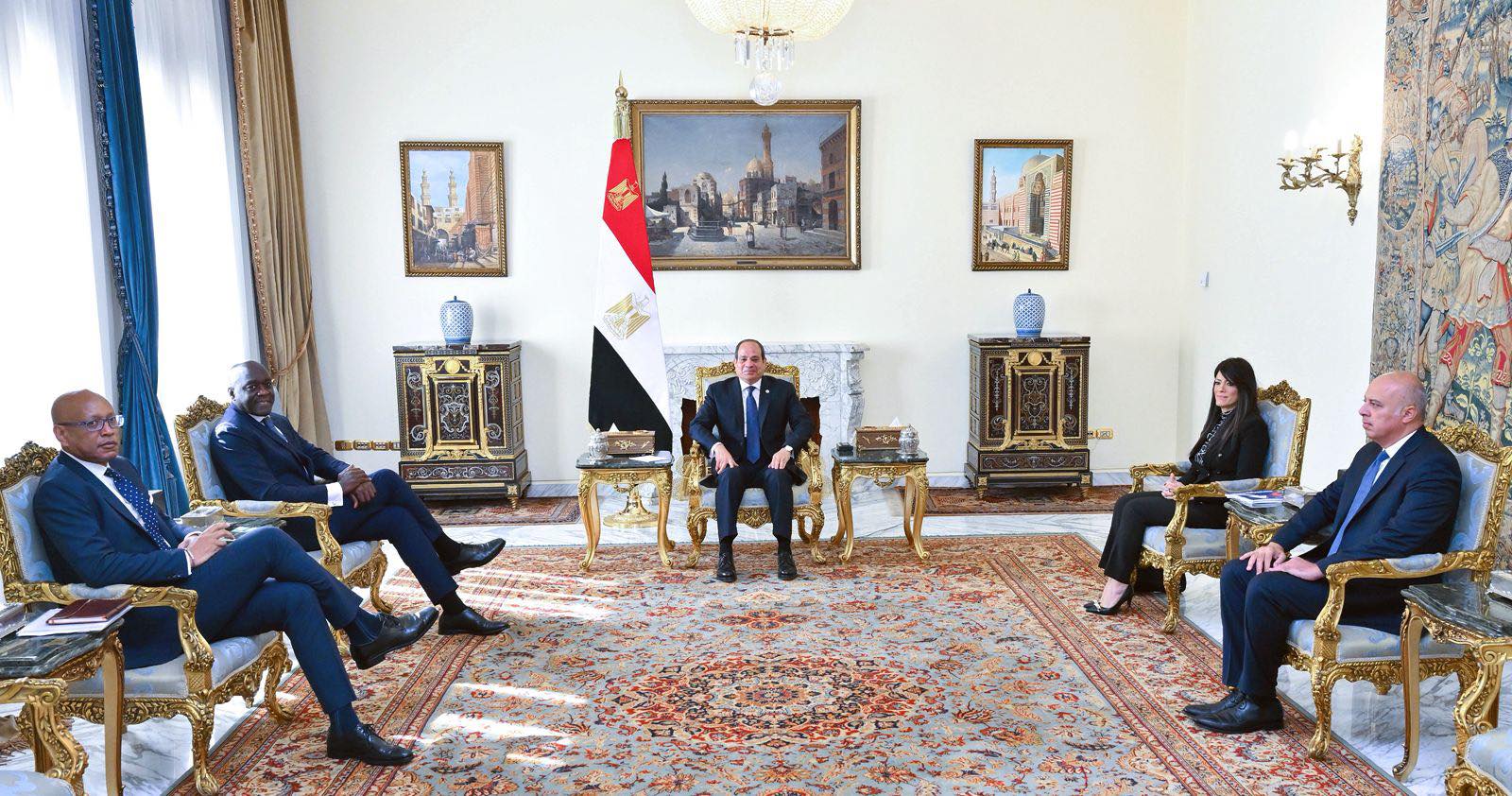 Égypte : Al-Sissi et Makhtar Diop s’unissent pour dynamiser les investissements.