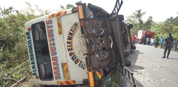 Accident sur la route Louga-Saint-Louis : sept blessés graves près de Boya Seck