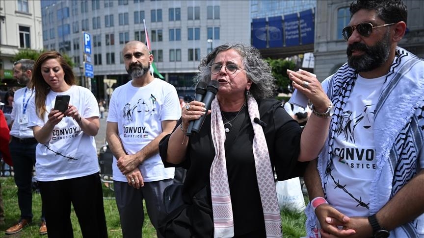 Belgique : Manifestation à Bruxelles pour soutenir Gaza