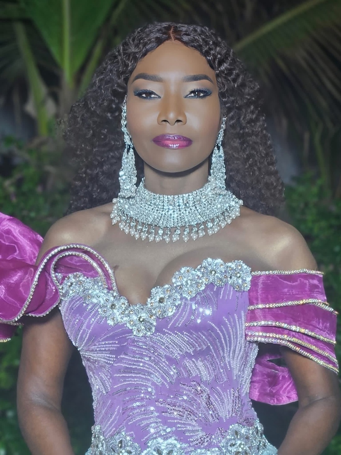 Coumba Gawlo Seck rayonnante pour la Tabaski