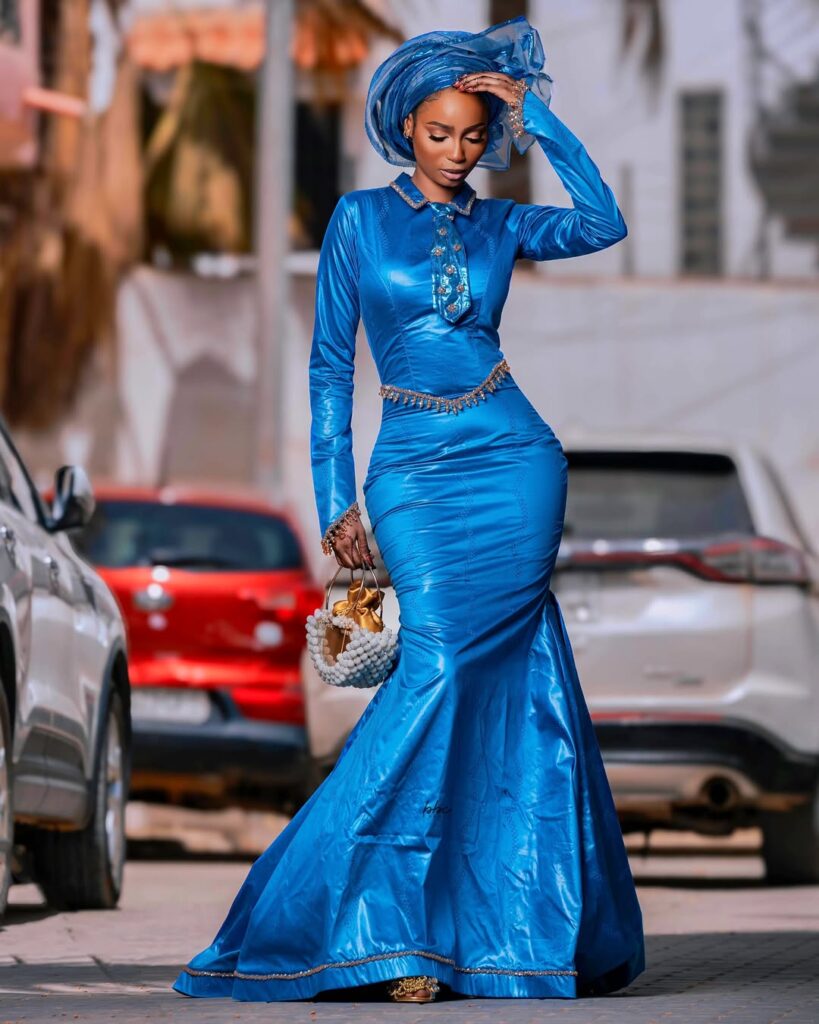 Fah Aidara séduit avec un style éblouissant pour la Tabaski