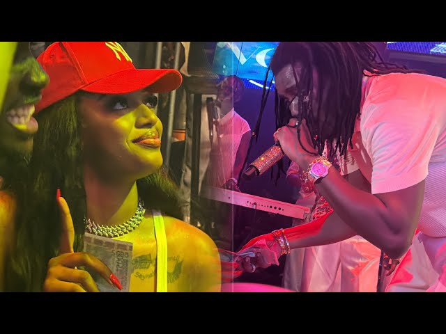 Fat Bintou éblouit à la soirée de Wally Seck avec une pluie de billets