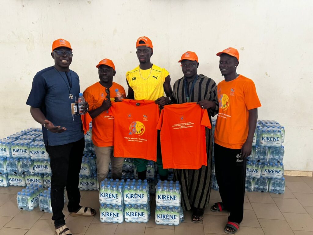 Formose Mendy soutient la communauté catholique de Grand Yoff lors du pèlerinage de Popenguine