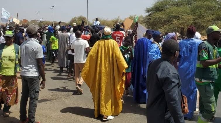 Saint Louis : Un accueil chaleureux réservé au président Bassirou Diomaye Faye à Boubé (Photos)