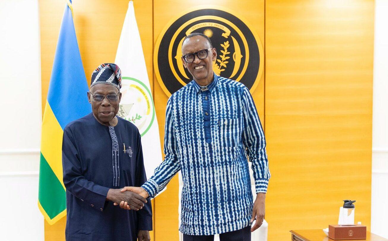 Olusegun Obasanjo à Kigali : Des discussions avec Paul Kagamé sur la crise en RDC