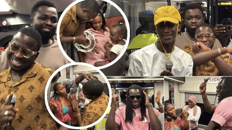 Sidy Diop et Tarba Mbaye improvisent un concert dans le TER : La musique sénégalaise à l&rsquo;honneur